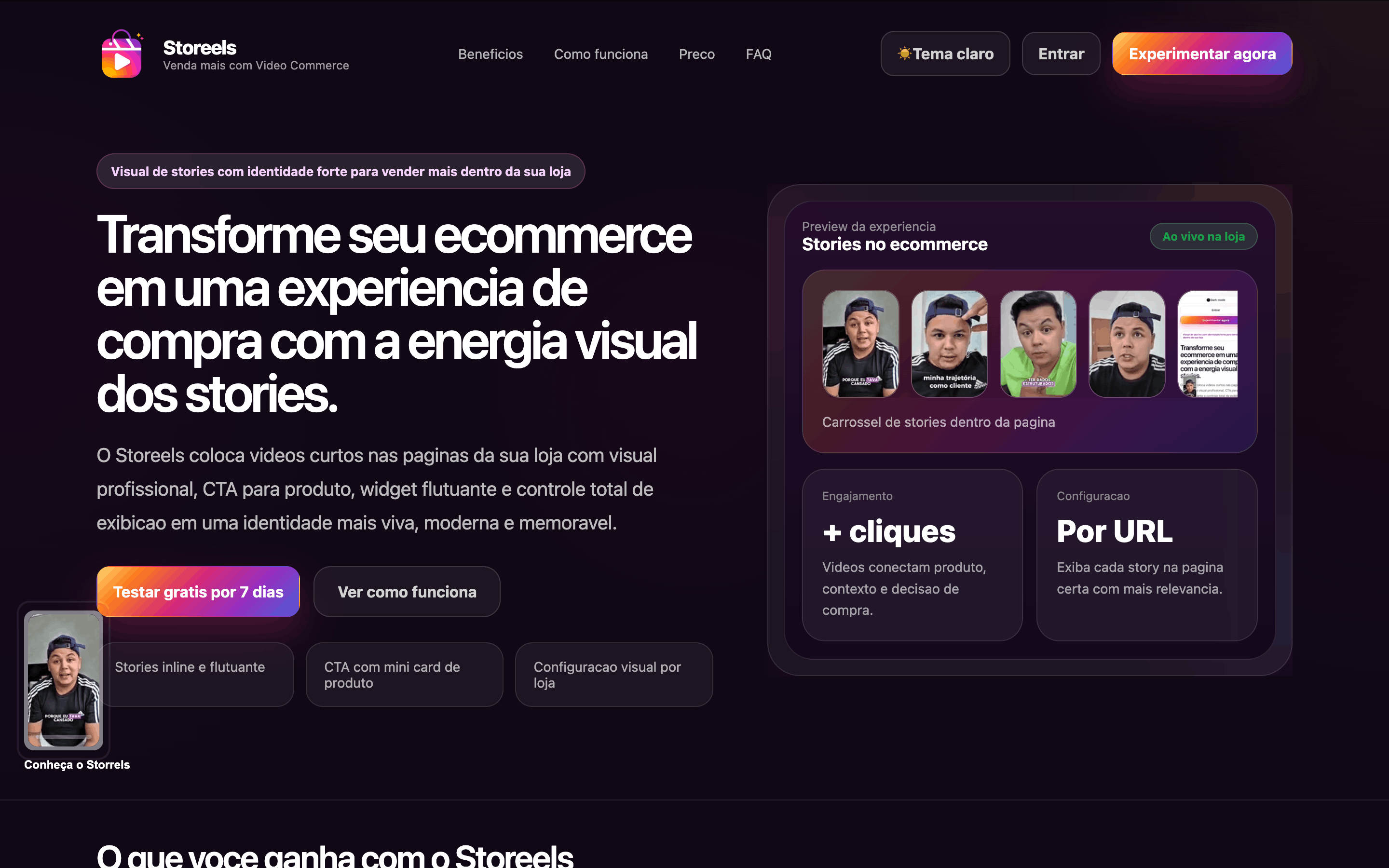 Imagem 3 do projeto Storeels | Video Commerce para Ecommerce
